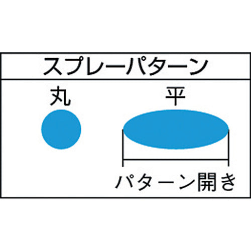 TRUSCO スプレーガン吸上式 ノズル径Φ2.5