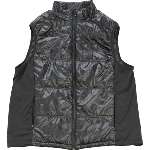 リンクサス 速暖ヒートベストEX 服地 ブラック L