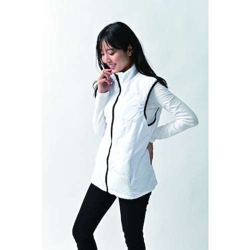リンクサス 速暖ヒートベストEX 服地 ブラック L