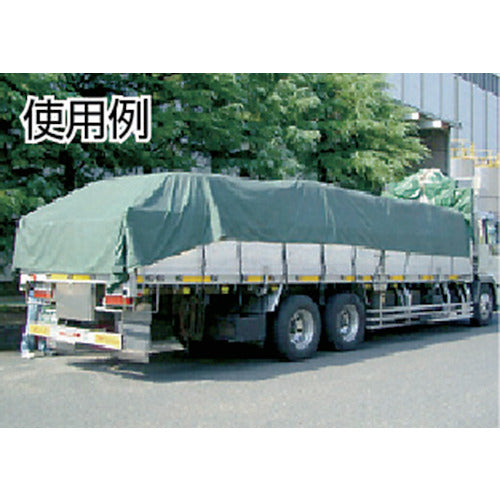 TRUSCO エステルトラックシート 2tロング用 幅3200mmX長さ4.7m