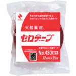 ニチバン 着色セロテープ NO.430 赤 12mmX35m