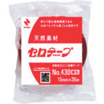 ニチバン 着色セロテープ NO.430 赤 15mmX35m