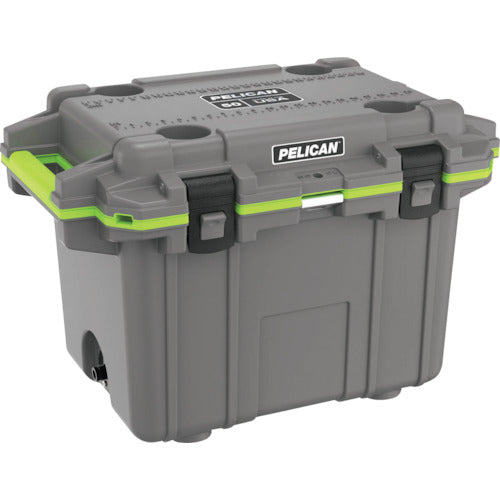 PELICAN 50QT エリートクーラー ダークグレーXグリーン