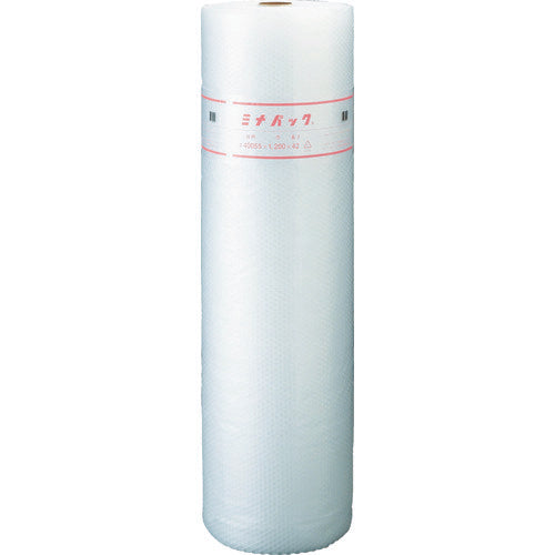 ミナ 気泡緩衝材 ミナパック ロール品 ♯400SS 2層タイプ 厚さ3.5mm×1200mm×42m