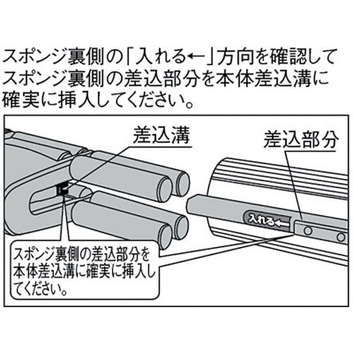 コンドル スポンジモップ PVAスポンジワイパーGR−WET