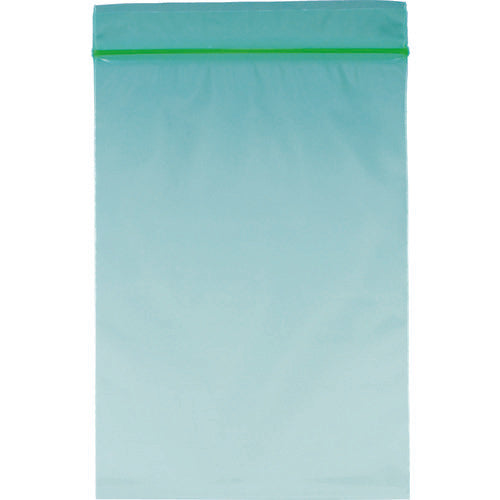 セイニチ チャック付ポリ袋 ユニパック A−4 半透明緑 縦70×横50×厚さ0.04mm 300枚入