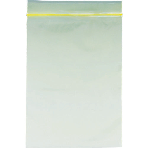 セイニチ チャック付ポリ袋 ユニパック A−4 半透明黄 縦70×横50×厚さ0.04mm 300枚入