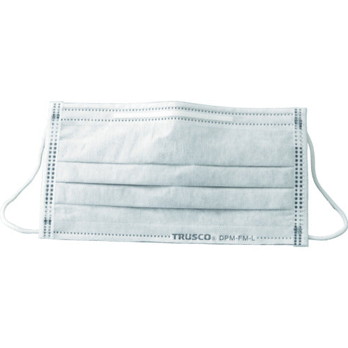 TRUSCO フレッシュマスク 活性炭入り Mサイズ （1Pk（箱）＝50枚入）