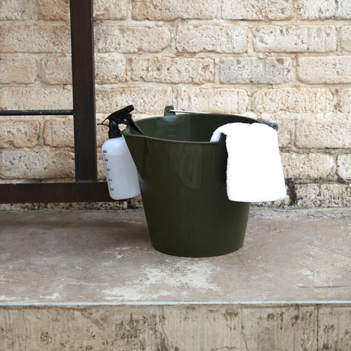 TRUSCO ソフトバケット 14L OD色