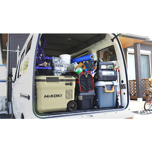 HiKOKI 18V−14.4V コードレス冷温庫 コンパクトタイプ フォレストグリーン 本体のみ