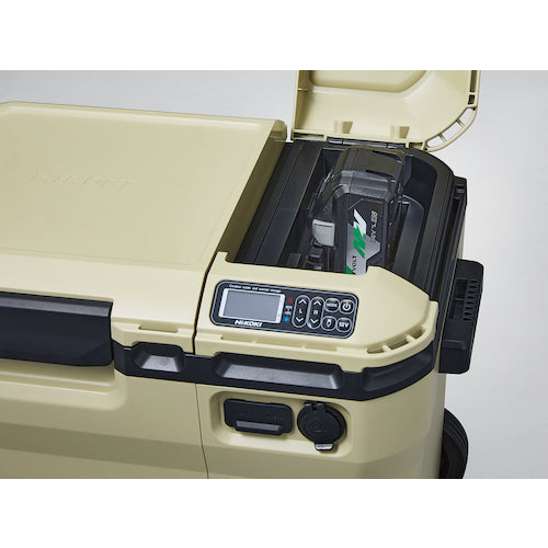 HiKOKI 18V−14.4V コードレス冷温庫 コンパクトタイプ フォレストグリーン 本体のみ