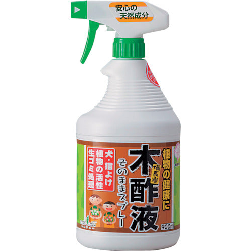 トヨチュー 備長炭 木酢スプレー 900ml