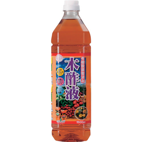 トヨチュー 有機酸調整済木酢液1.5L