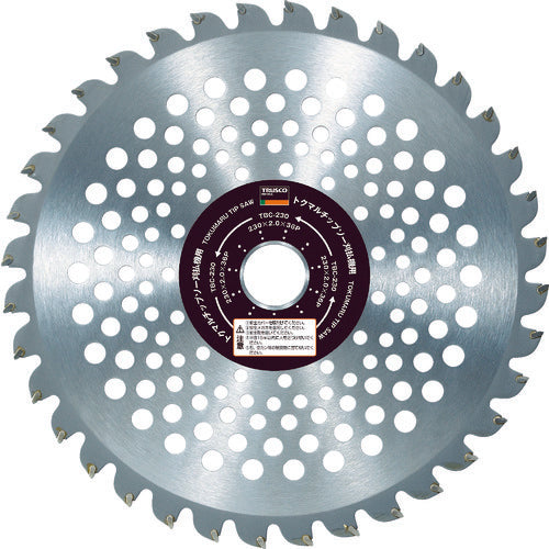 TRUSCO トクマルチップソー刈払機用 230X25.4X36P