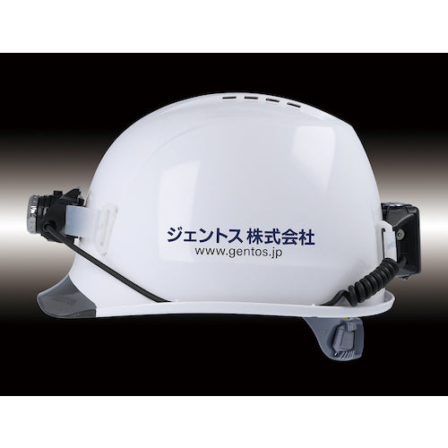 GENTOS GRIT ヘッドライト一体化可能ヘルメット 成型内装タイプ 青