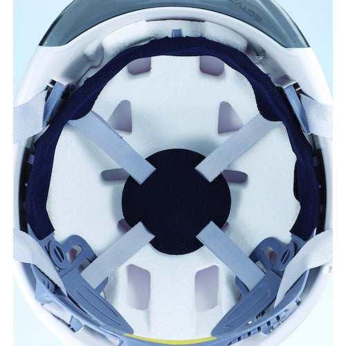 GENTOS GRIT ヘッドライト一体化可能ヘルメット テープ内装タイプ 白