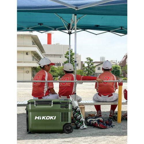 HiKOKI 18V−14.4V コードレス冷温庫 大容量サイズ 25L マルチボルトセット品