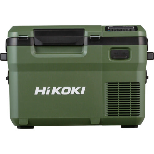 HiKOKI 18V−14.4V コードレス冷温庫コンパクトサイズ10.5L フォレストグリーン マルチボルトセット品