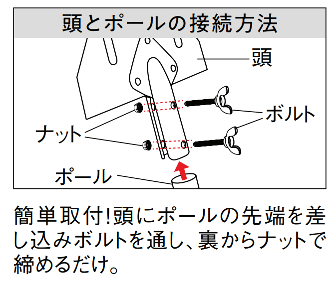 浅野木工所 除雪用品 角度付ポール （カーブ）