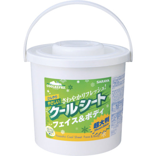 サラヤ 【11月上旬頃まで品薄】 クールリフレ やさしいクールシート 70枚 本体