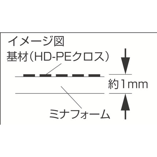 ミナ 発泡緩衝材 エサノン 梱包シート 幅1000mm×長さ30m×厚さ1mm ナチュラル