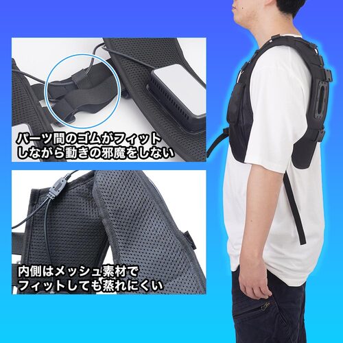 サンコー デュアルユニットで強力冷却 ハーネス対応冷蔵ベスト フリーサイズ