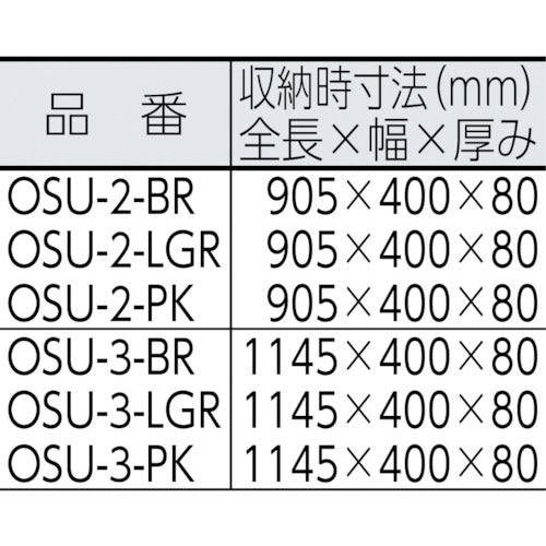 IRIS 201995 折りたたみステップ 2段（ブラウン）