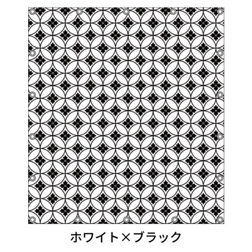 軽トラ用・デザイントラックシート【七宝花柄】（1.9×2.1m/1.73～1.93×1.85m/1.73～1.93×1.69m）